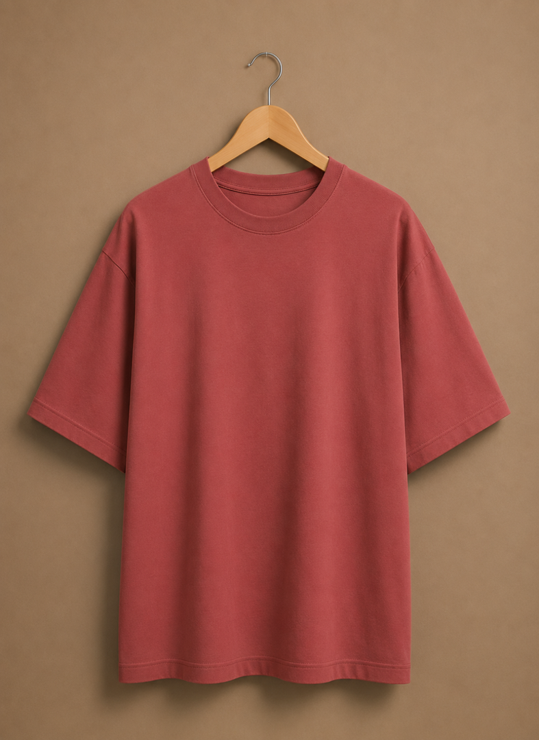 Unisex Oversized Plain Classic T-Shirt