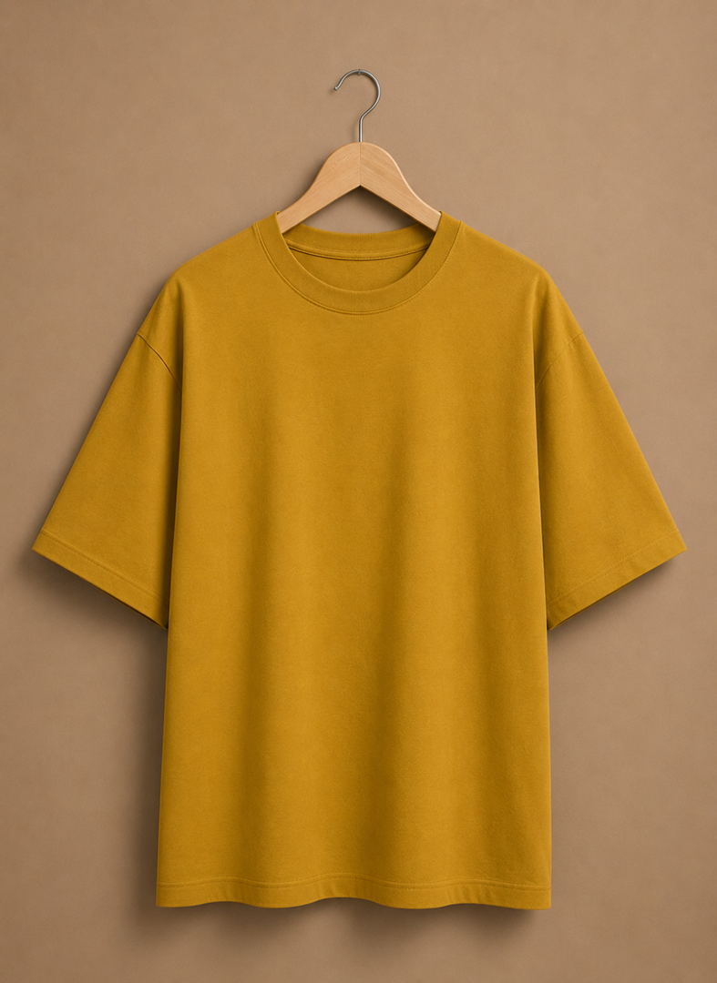 Unisex Oversized Plain Classic T-Shirt