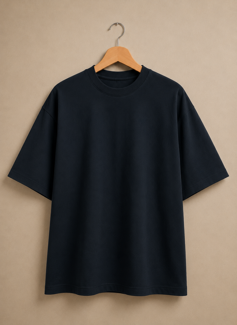 Unisex Oversized Plain Classic T-Shirt