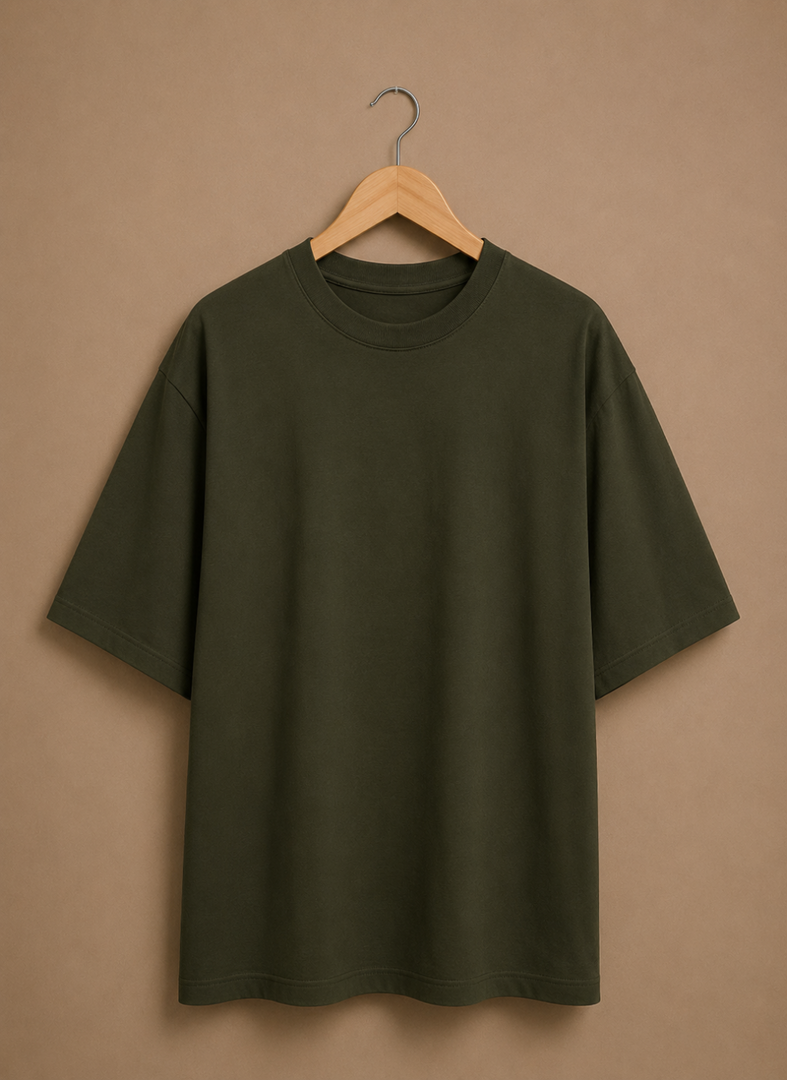Unisex Oversized Plain Classic T-Shirt